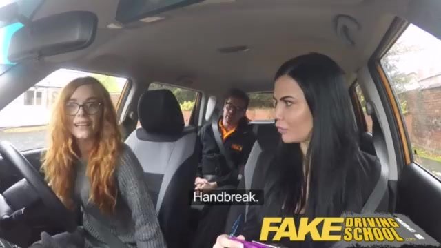Monarch reccomend fake driving school readhead teen busty