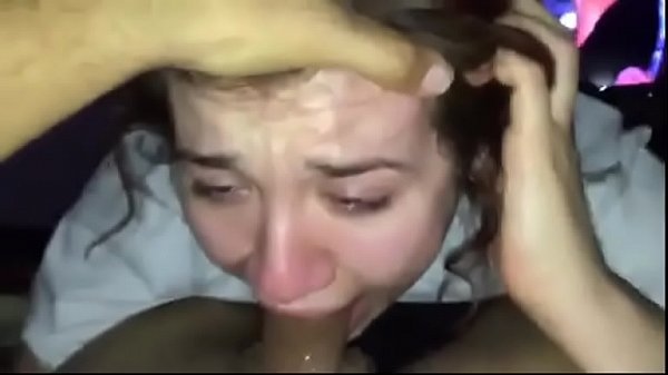 best of Girl choking blowjob tears french