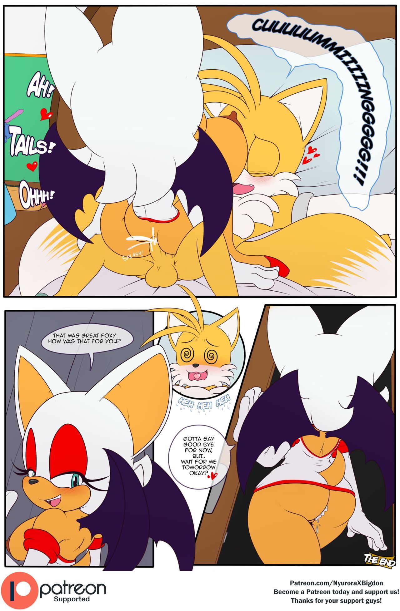 Bad M. F. reccomend tails rouge x