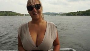 Beautiful Czech amateur is paid cash to cheat on her BF in public.