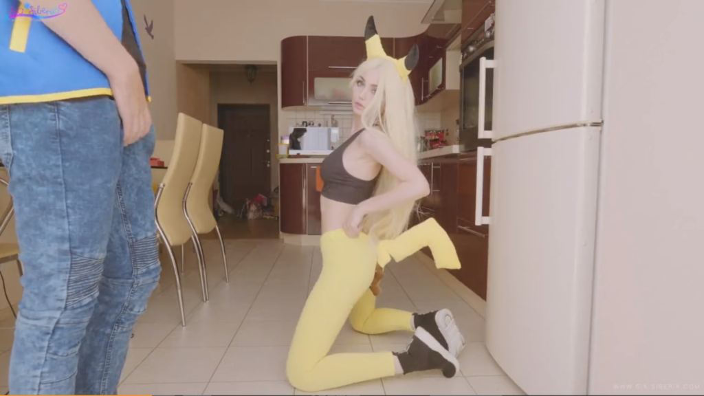 Pikachu anal creampie