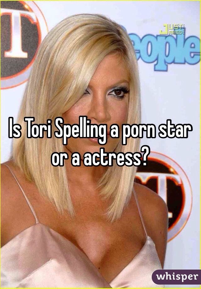 Porn tori spelling Tori Spelling