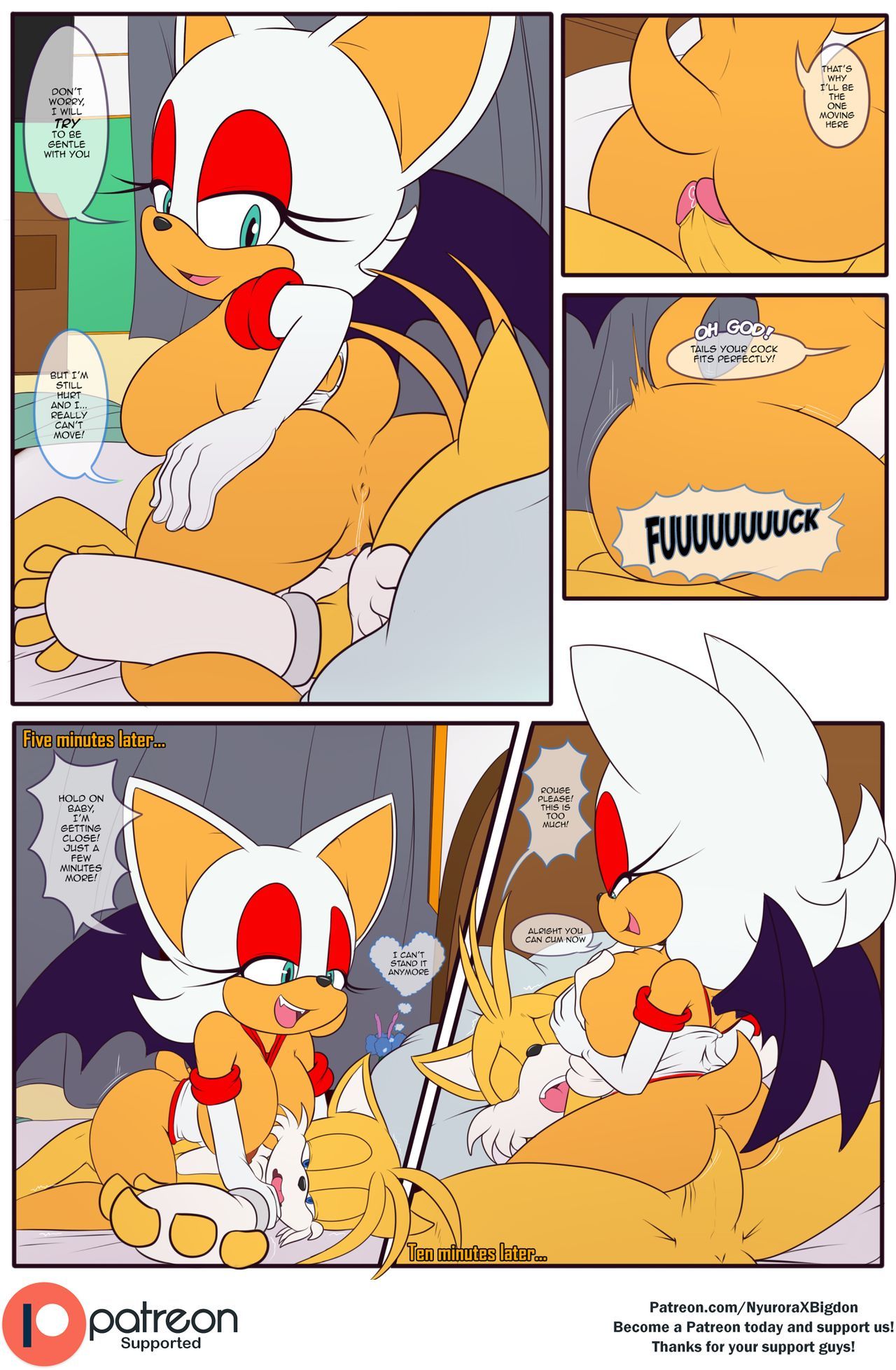 Moth reccomend rouge x tails