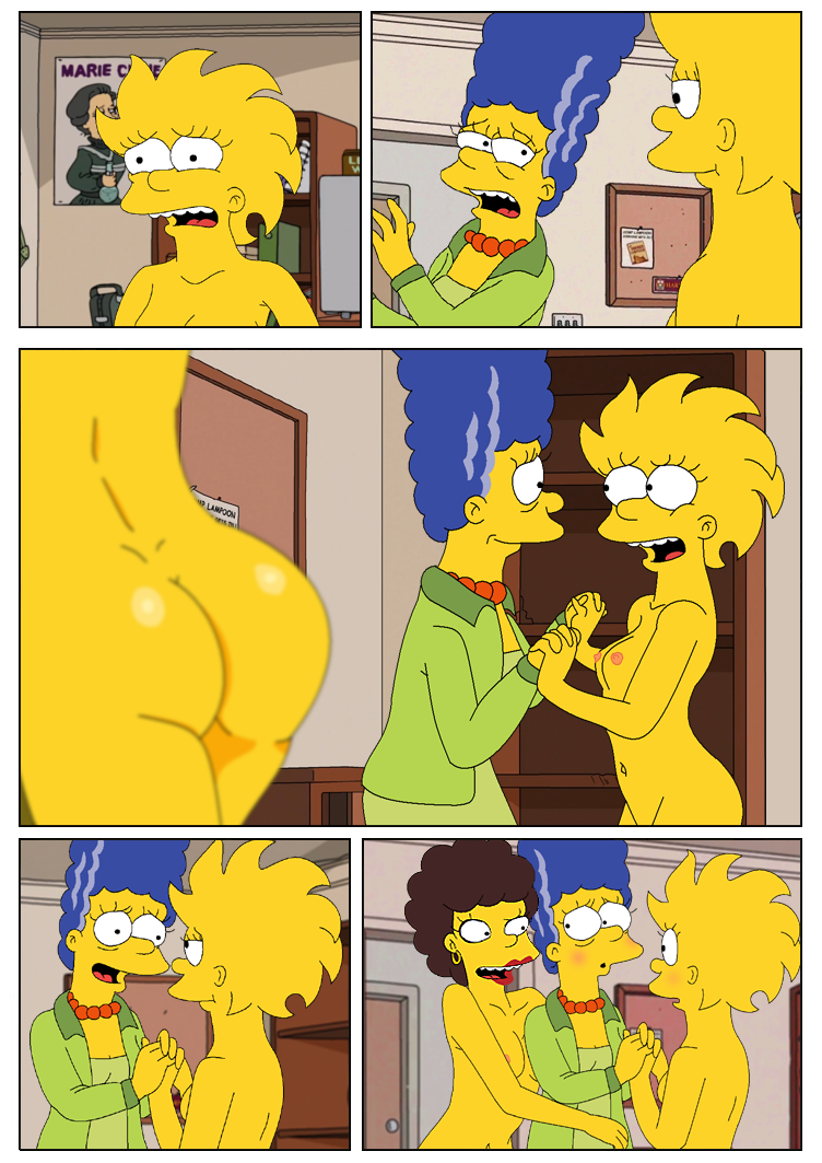Simpsons lesbian