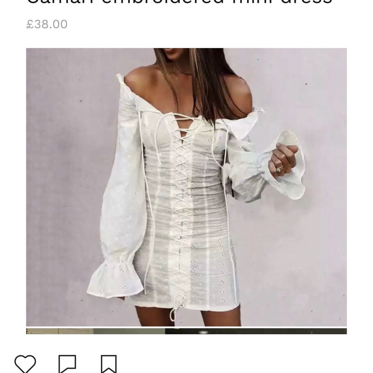 Lumber recomended white lace dress